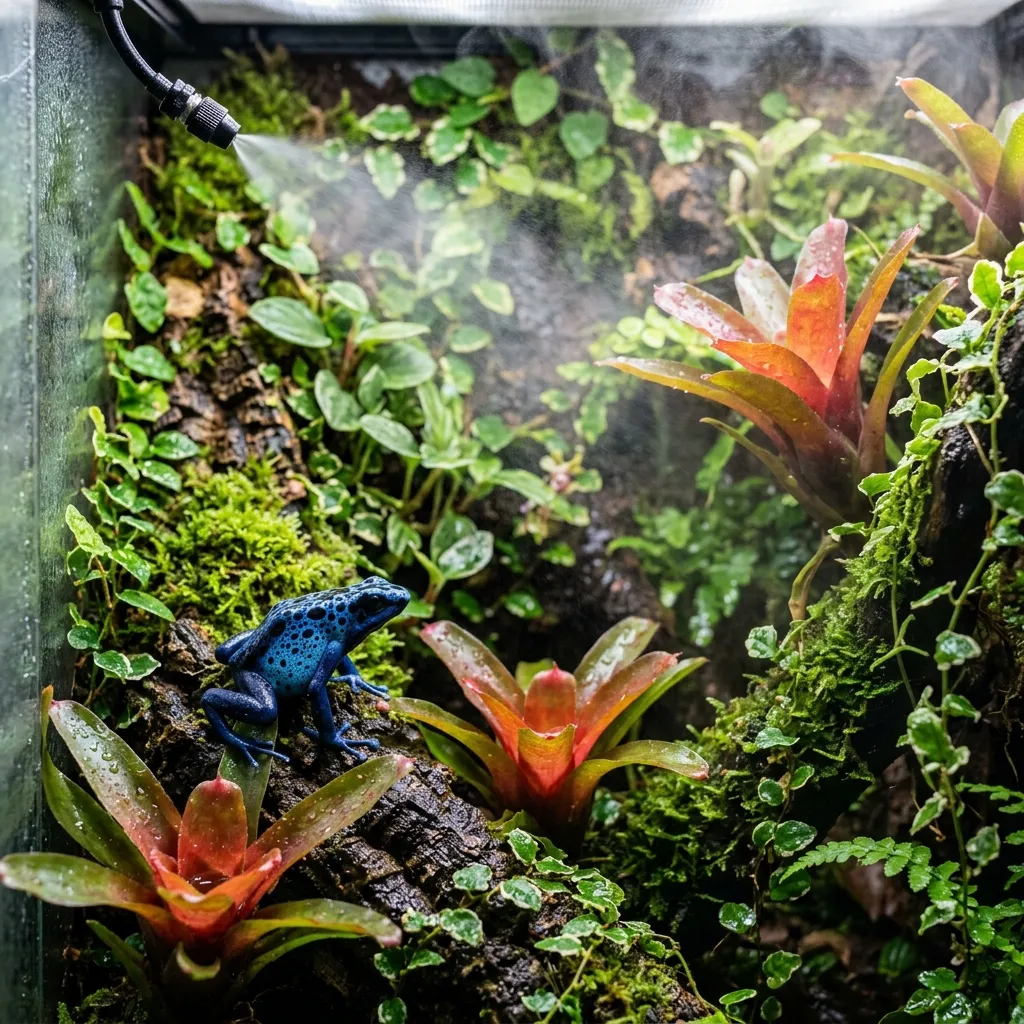 Bioactive Dart Frog Vivarium