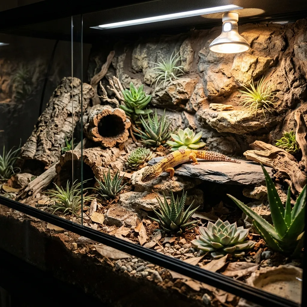 Bioactive Leopard Gecko Setup