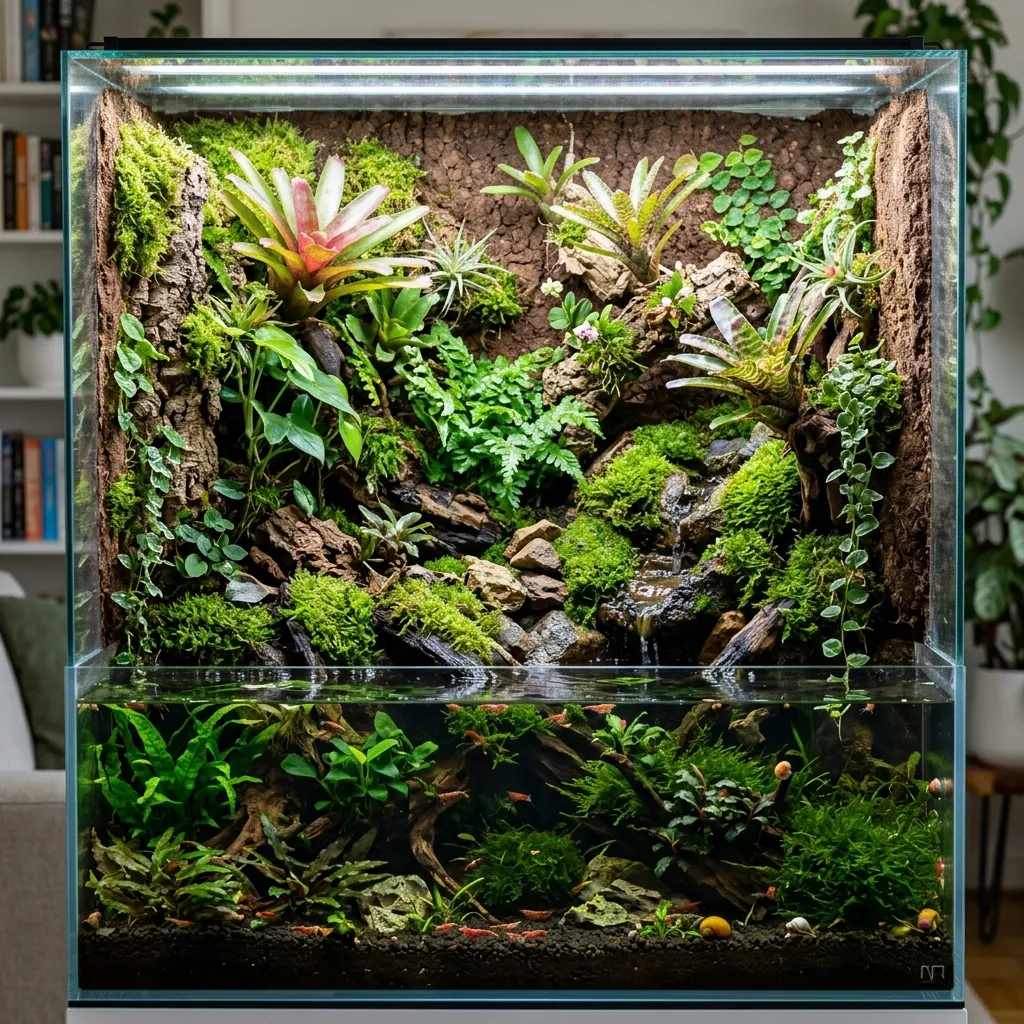 Bioactive Paludariums: When Earth Meets Water